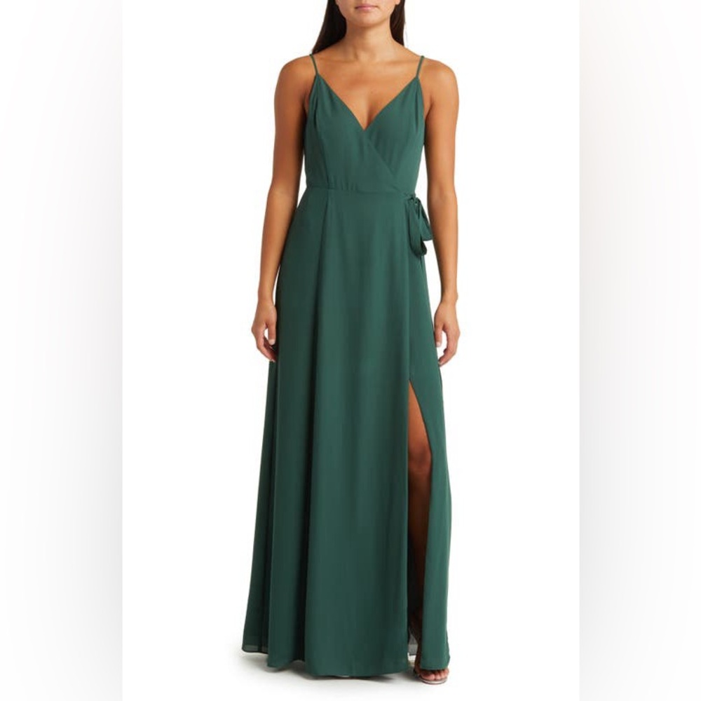 Elegant Green Maxi Dress